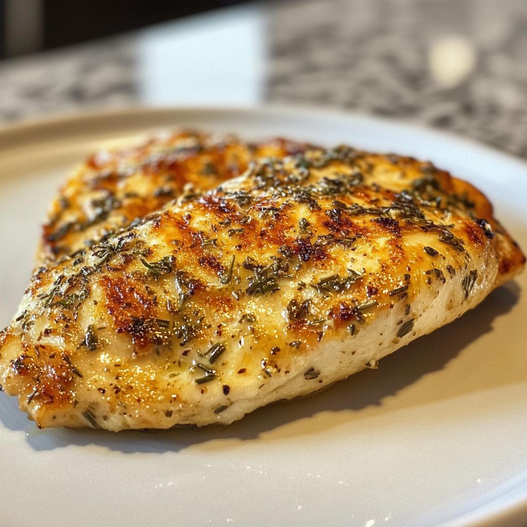 Air Fryer Garlic Herb Chicken fillet