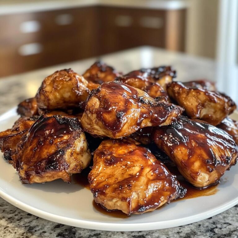 15-Minute Air Fryer BBQ Chicken Bites