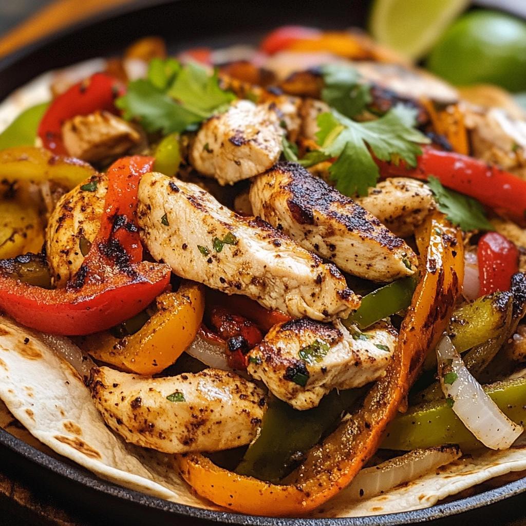 15-Minute Air Fryer Chicken Fajitas - detail 1