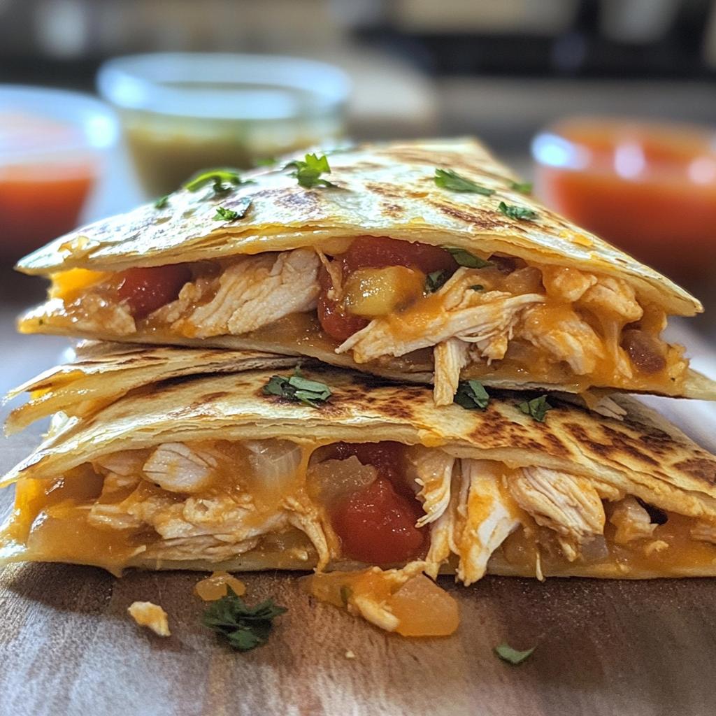 15-Minute Air Fryer Chicken Quesadillas - detail 1