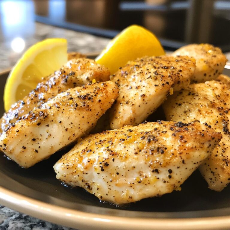 15-Minute Air Fryer Lemon Pepper Chicken