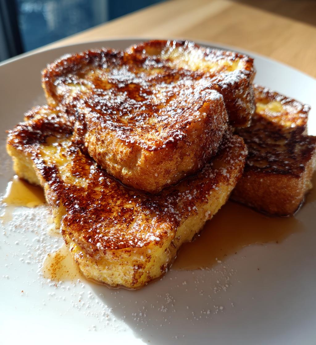 Air Fryer 15-Minute French Toast
