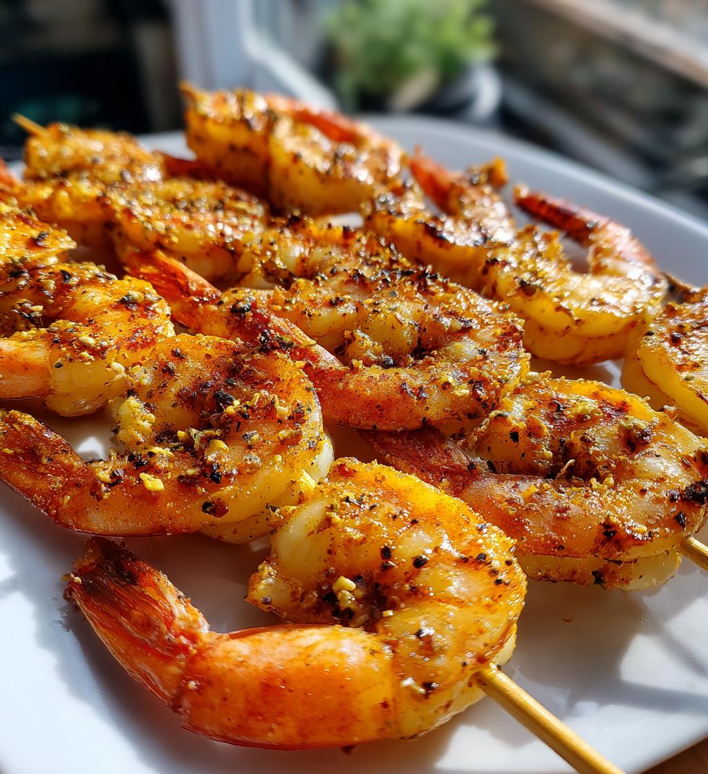 Air Fryer 15-Minute Shrimp Skewers