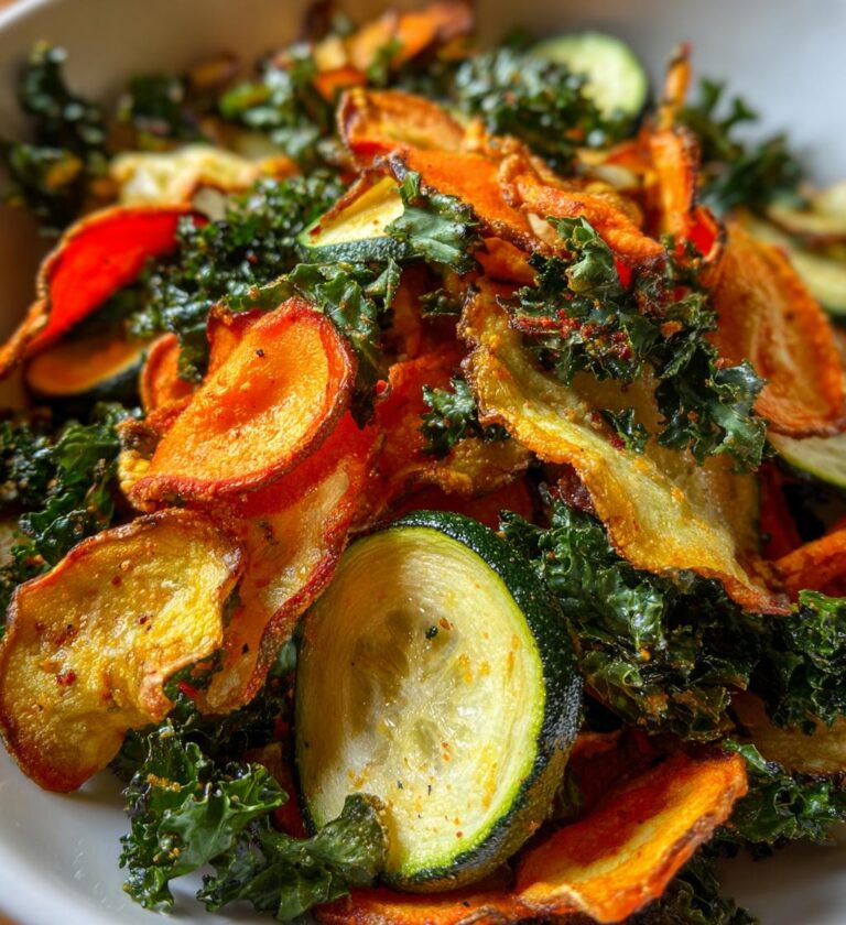Air Fryer 15-Minute Veggie Chips