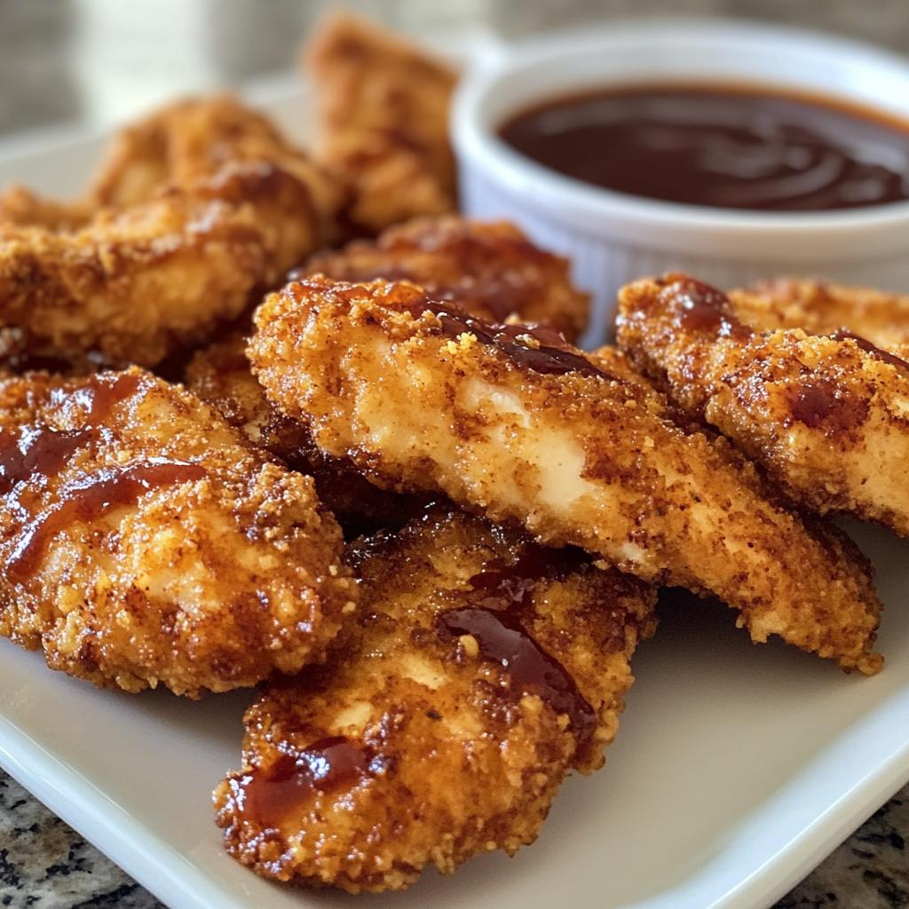 Air Fryer BBQ Chicken Tenders