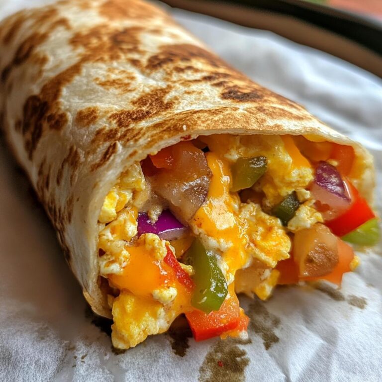Air Fryer Breakfast Burritos