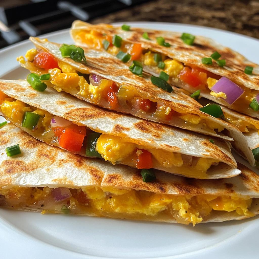Air Fryer Breakfast Quesadillas - detail 1