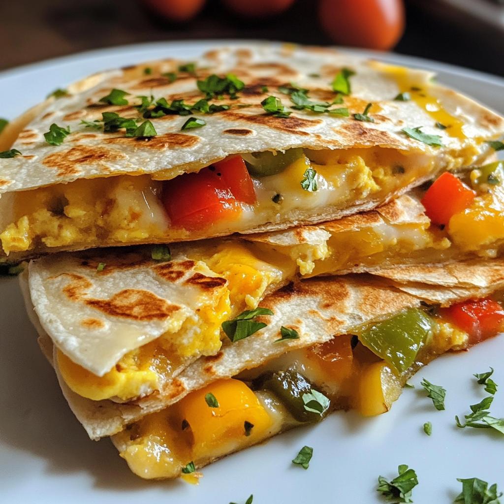 Air Fryer Breakfast Quesadillas