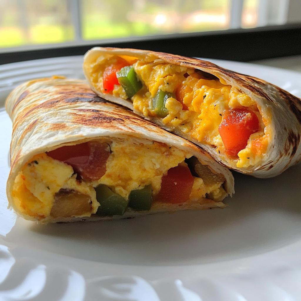 Air Fryer Breakfast Wraps - detail 1