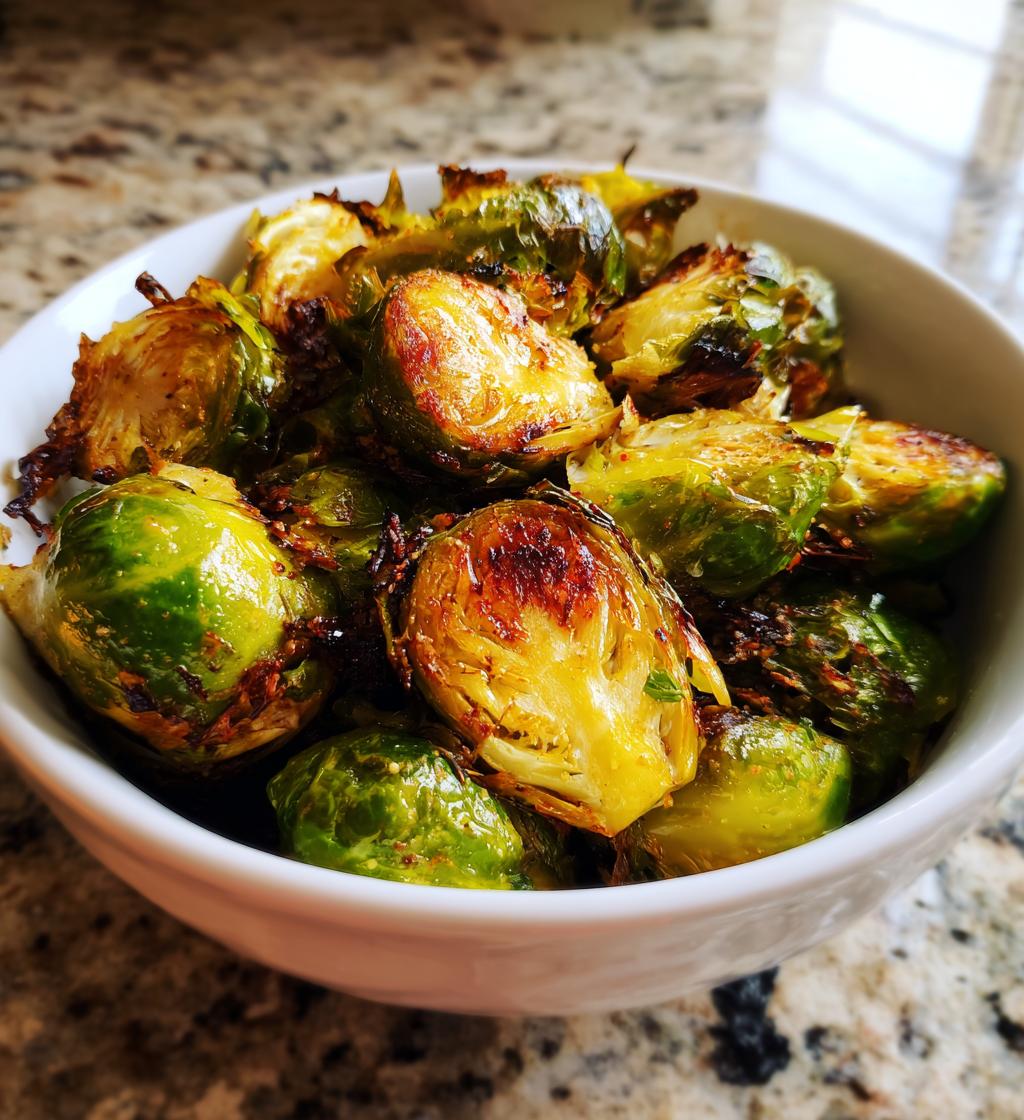 Air Fryer Brussels Sprouts