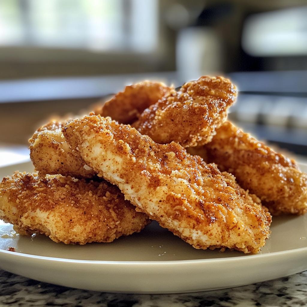Air Fryer Buttermilk Fried Chicken Tenders