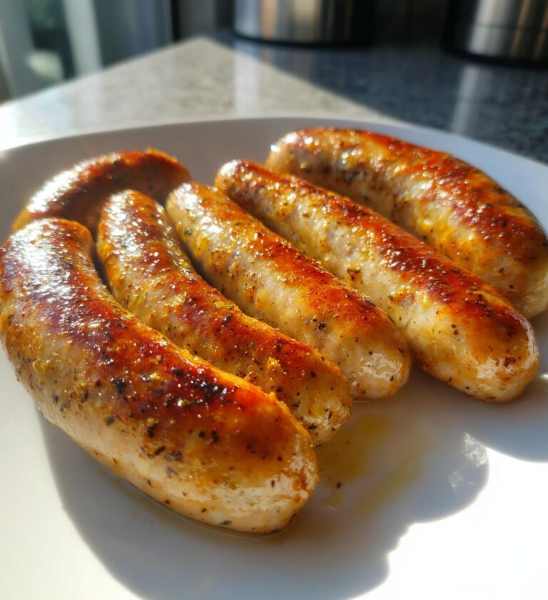 Air Fryer Chicken Sausages