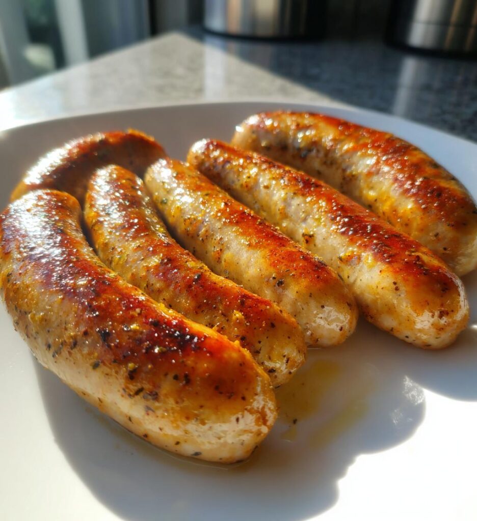 Air Fryer Chicken Sausages