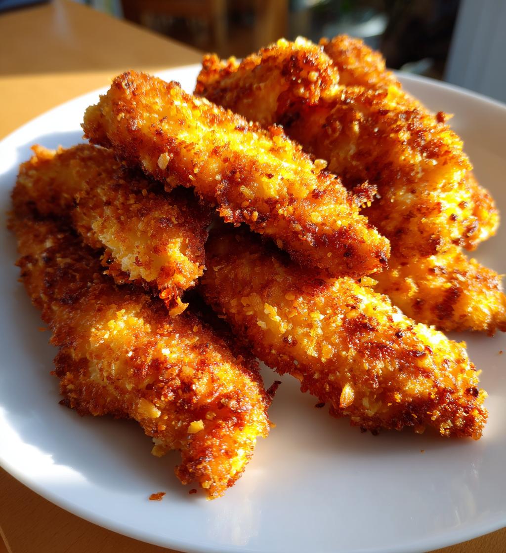 Air Fryer Chicken Tenders (Almond Flour Coated)