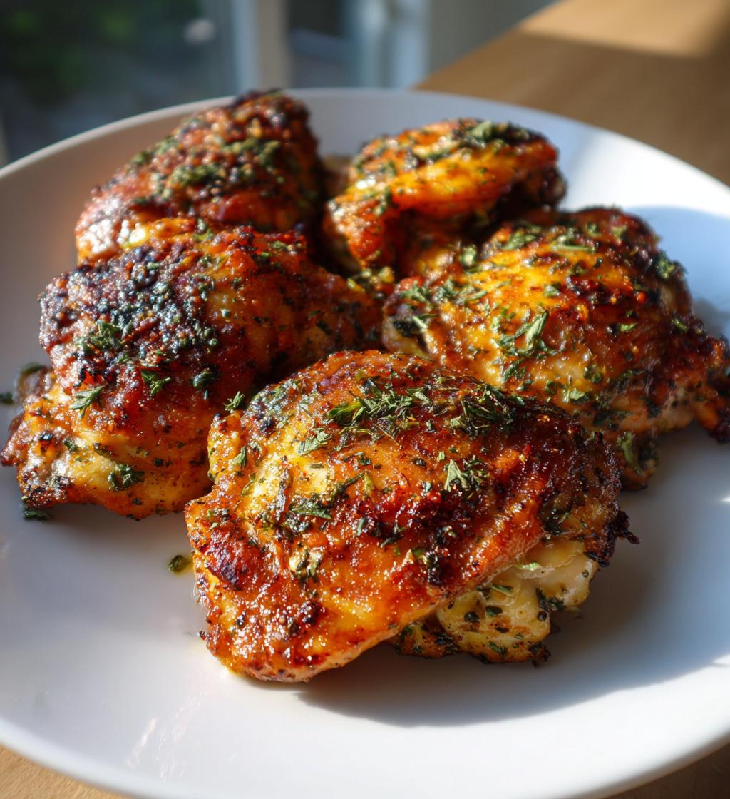 Air Fryer Chicken Thighs