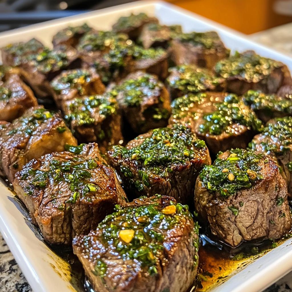 Air Fryer Chimichurri Steak Bites - detail 1