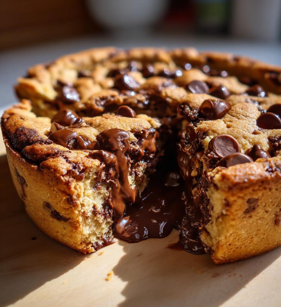 Air Fryer Cookie Pie