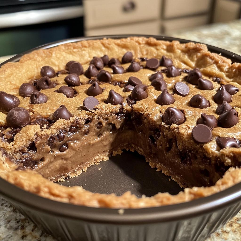 Air Fryer Cookie Pie