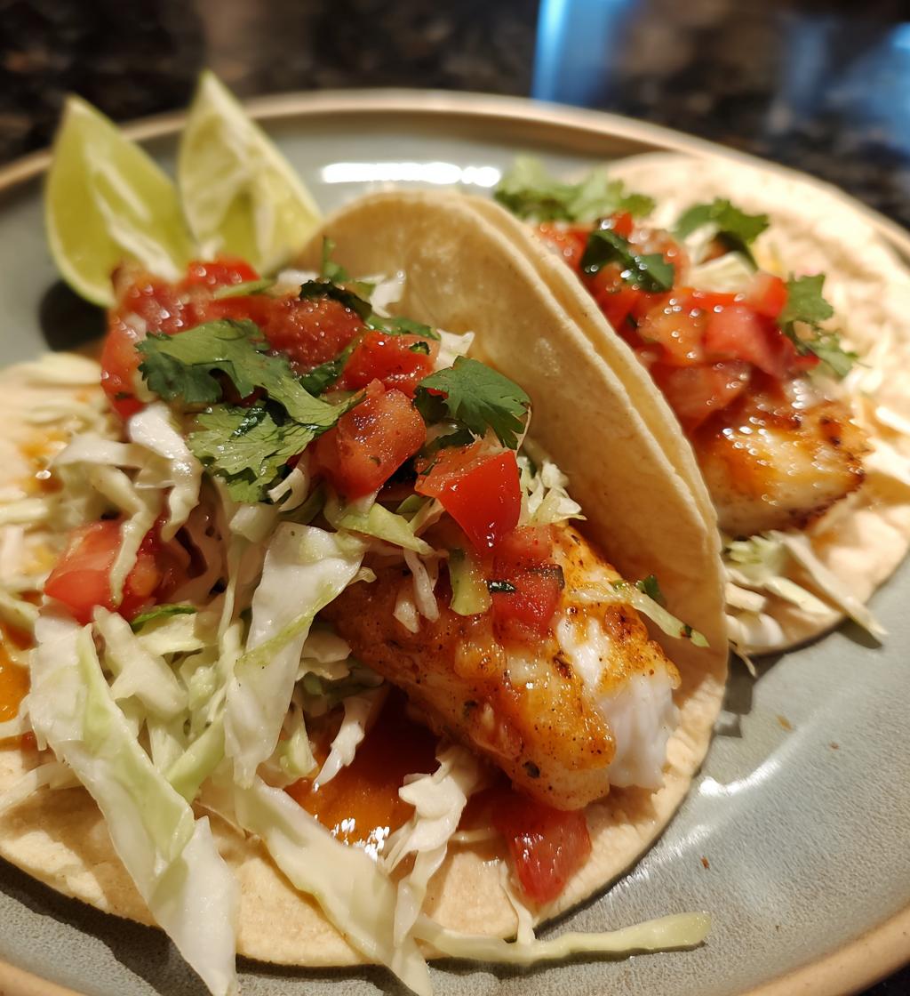 Air Fryer Fish Tacos