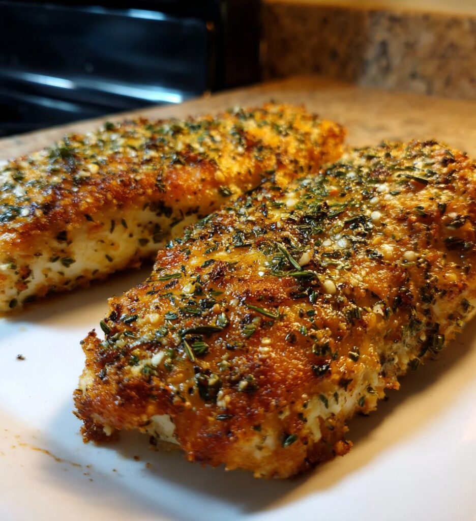 Air Fryer Garlic Herb Chicken Breast