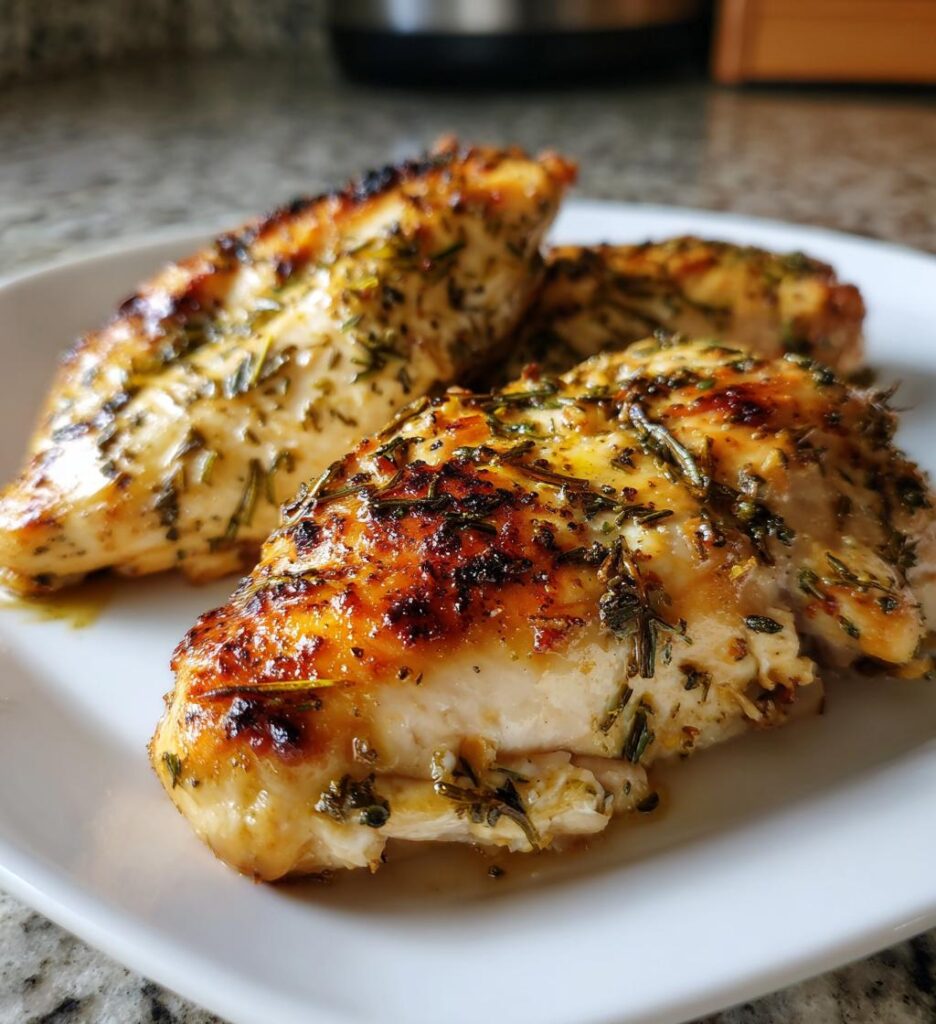 Air Fryer Greek Chicken Breast
