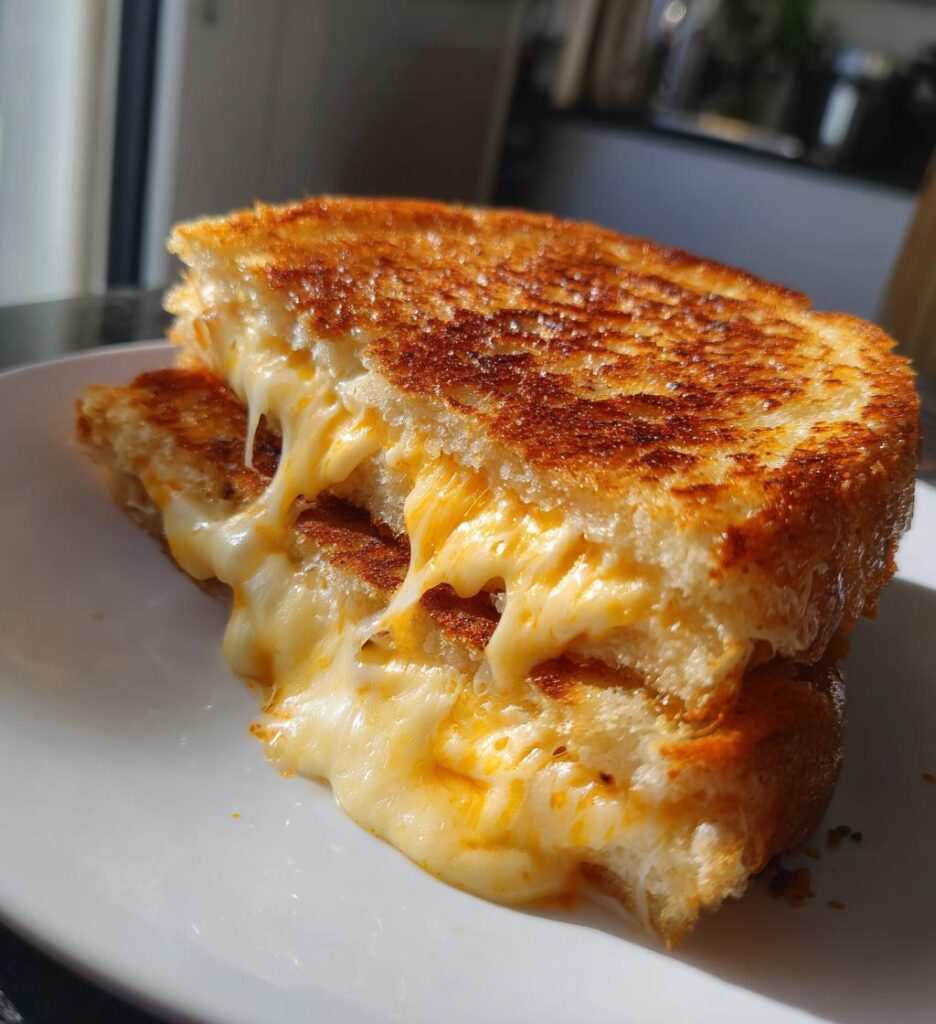 Air Fryer Grilled Cheese Sandwich