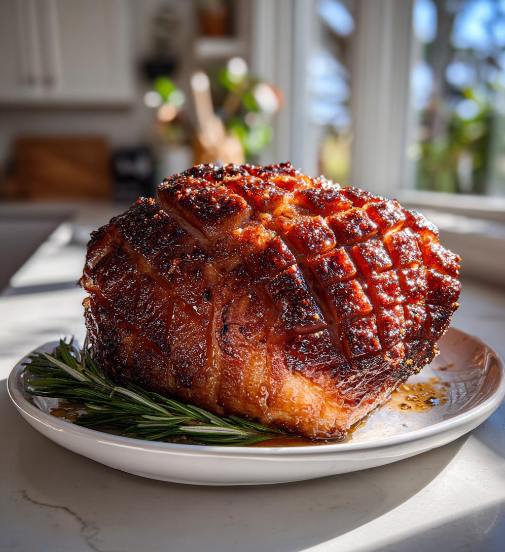 Air Fryer Holiday Ham - detail 1