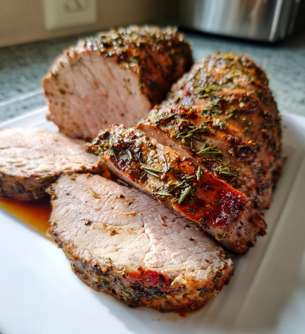 Air Fryer Holiday Pork Tenderloin - detail 1