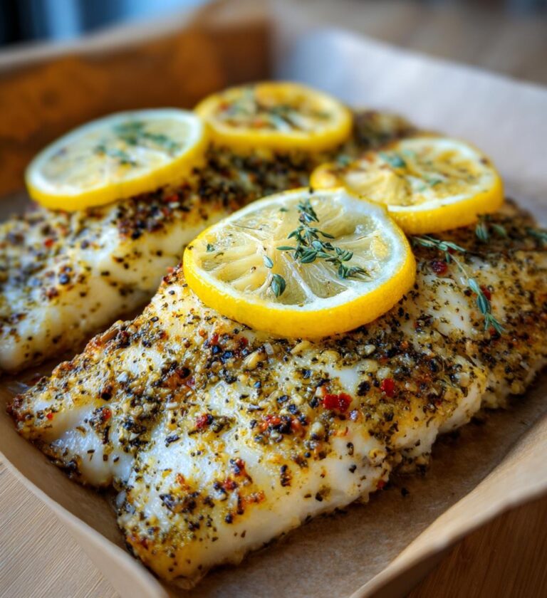 Air Fryer Lemon Pepper Fish