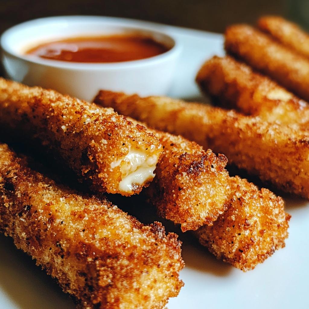 Air Fryer Mozzarella Sticks - detail 1