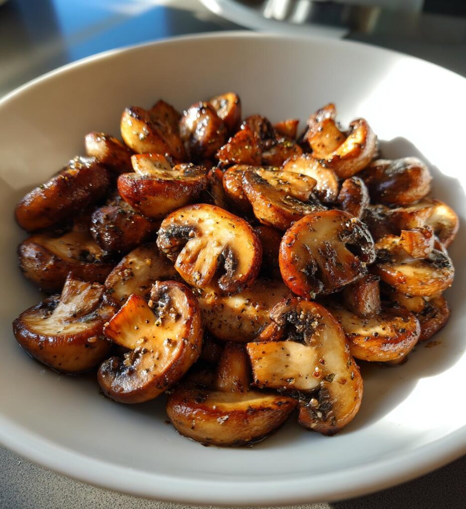 Air Fryer Mushrooms