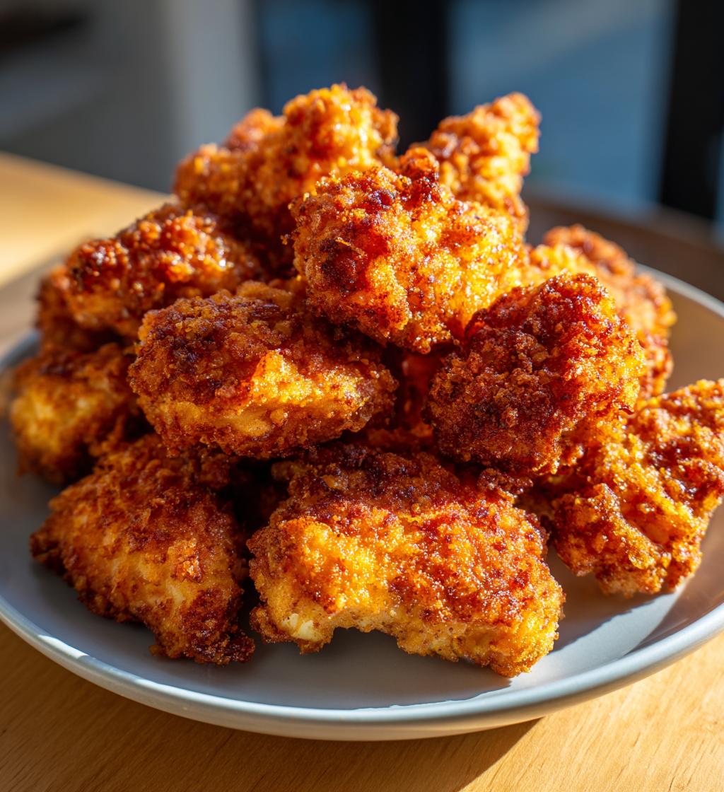 Air Fryer Popcorn Chicken