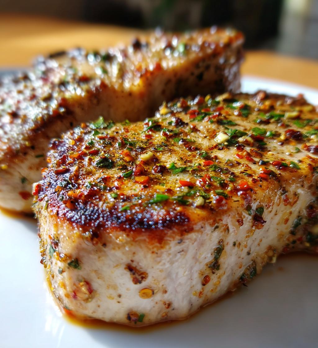Air Fryer Pork Chops (No Breading)