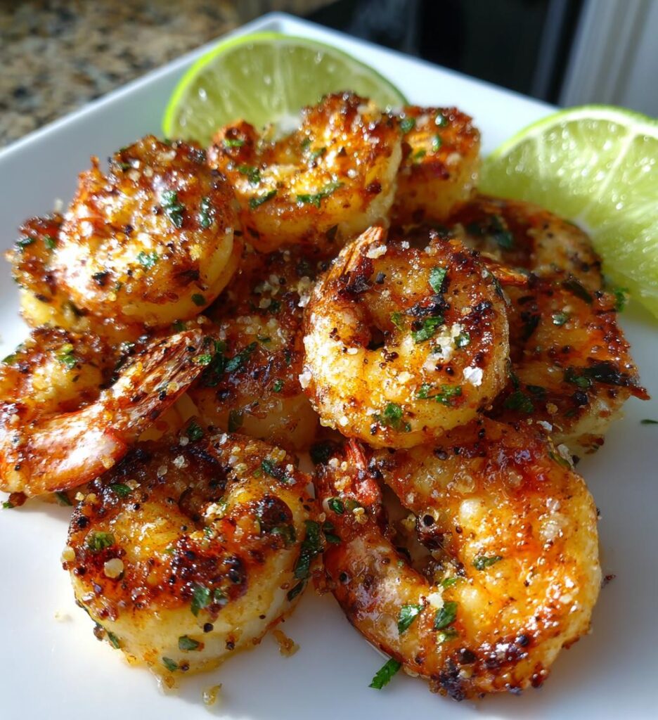 Air Fryer Salt and Pepper Shrimp