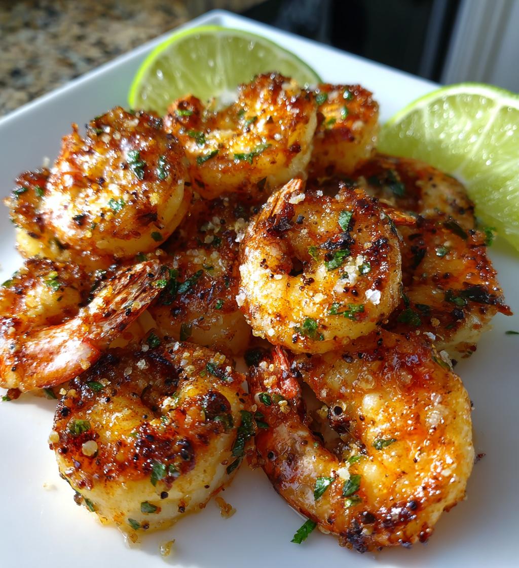Air Fryer Salt and Pepper Shrimp