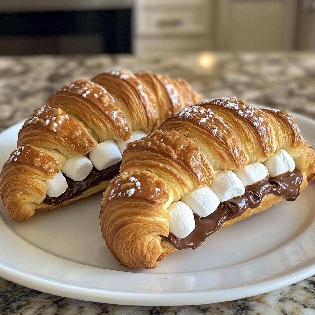 Air Fryer S'mores Crescent Rolls