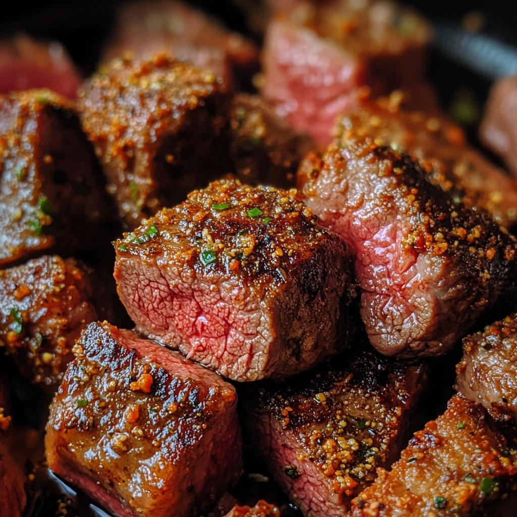 Air Fryer Spicy Steak Bites - detail 1
