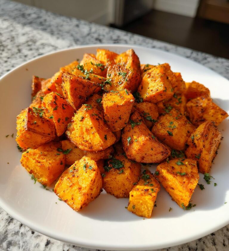 Air Fryer Sweet Potatoes
