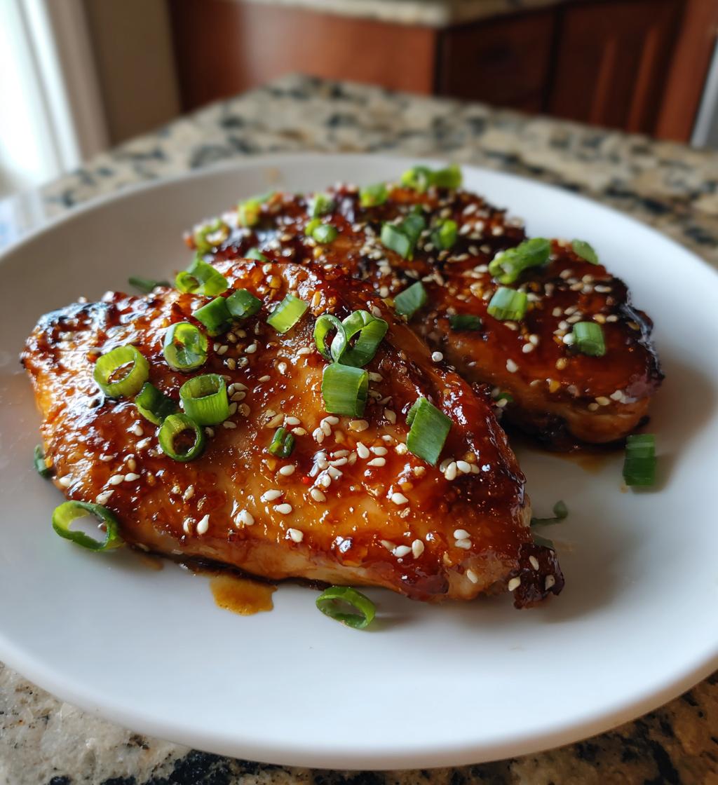 Air Fryer Teriyaki Chicken fillet