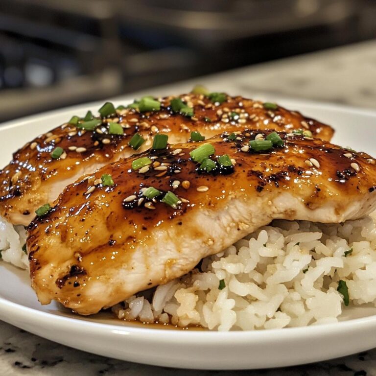 Air Fryer Teriyaki Chicken fillet