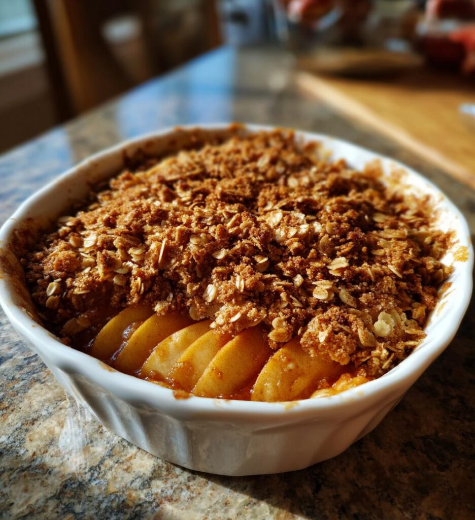 air fryer apple crisp recipe