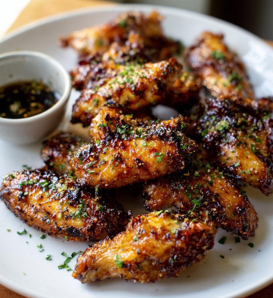 air fryer chicken wings crispy