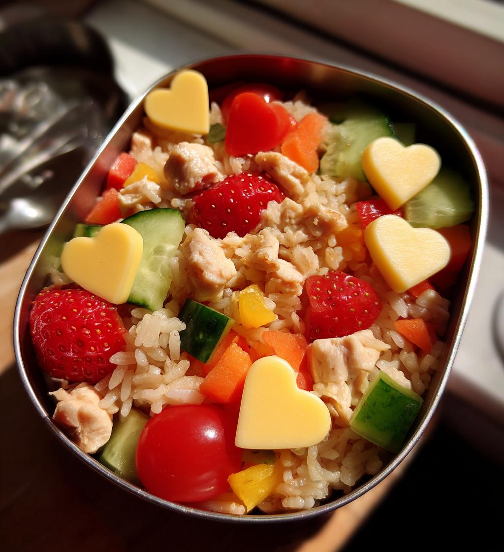 valentines bento