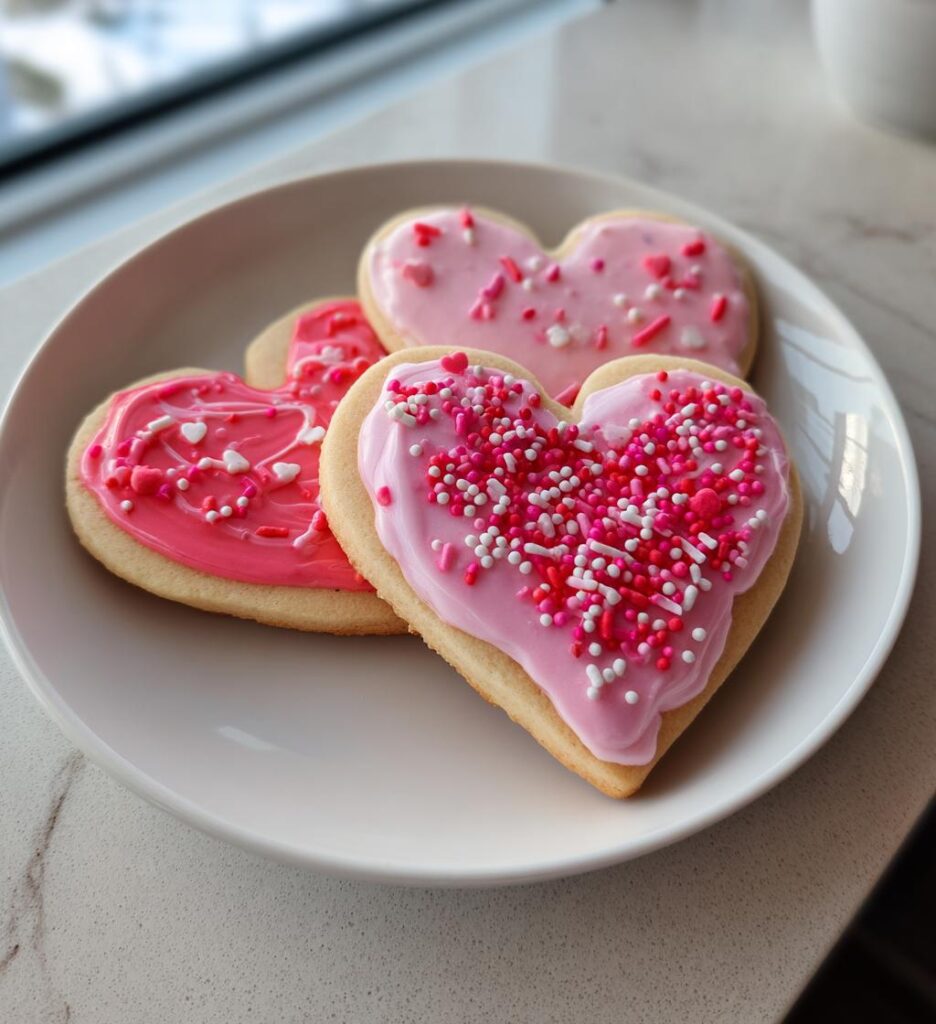 valentines biscuits