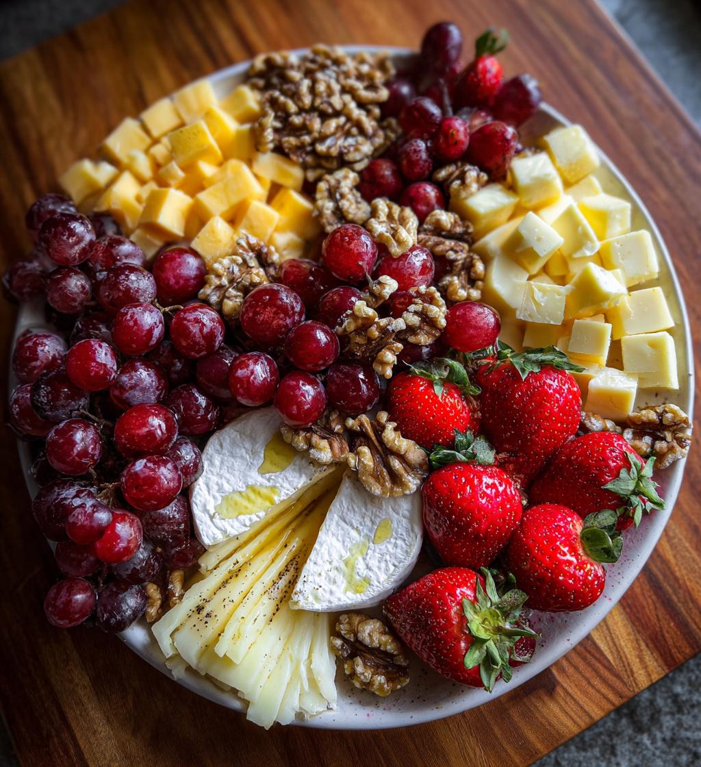 valentines cheese board