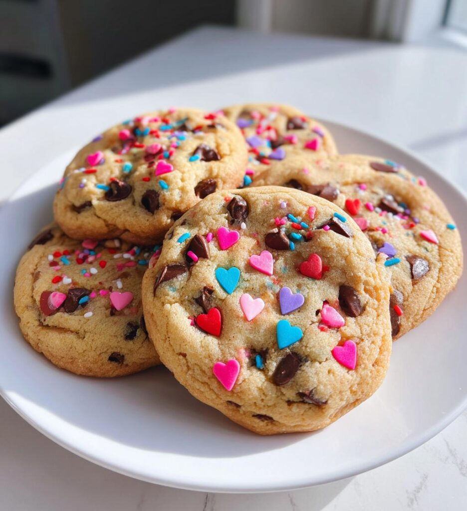valentines cookies aesthetic