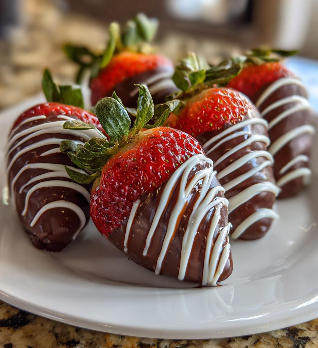 valentines covered strawberries