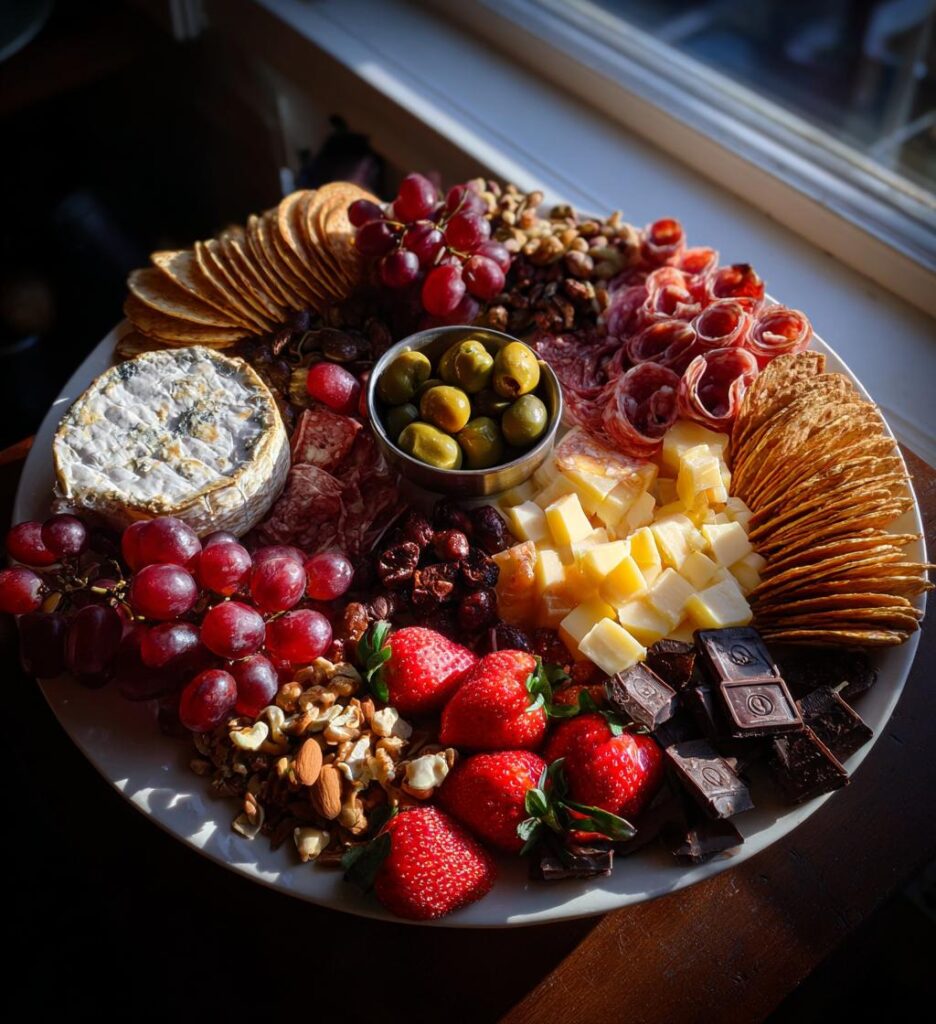 valentines day food board