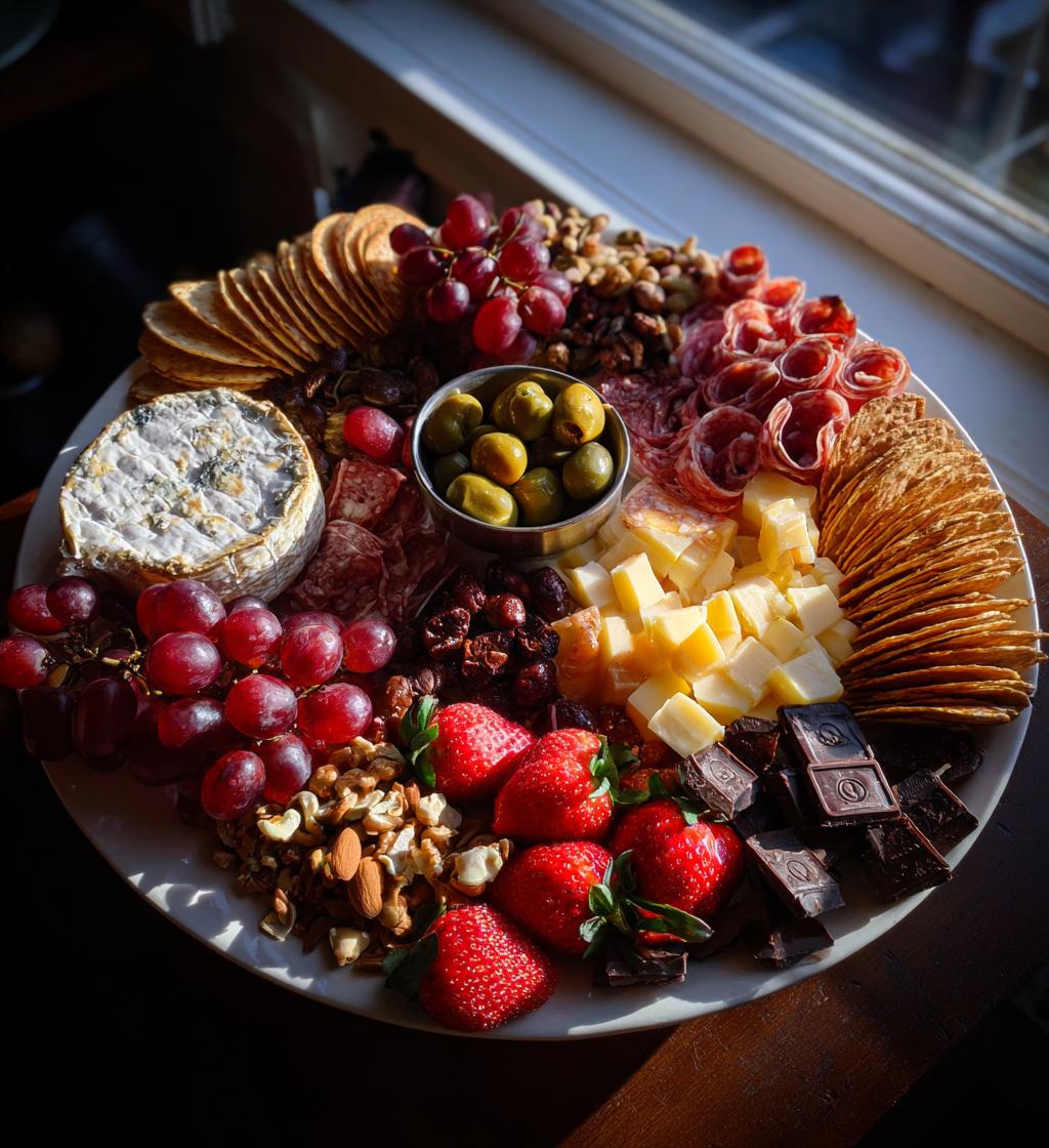 valentines day food board