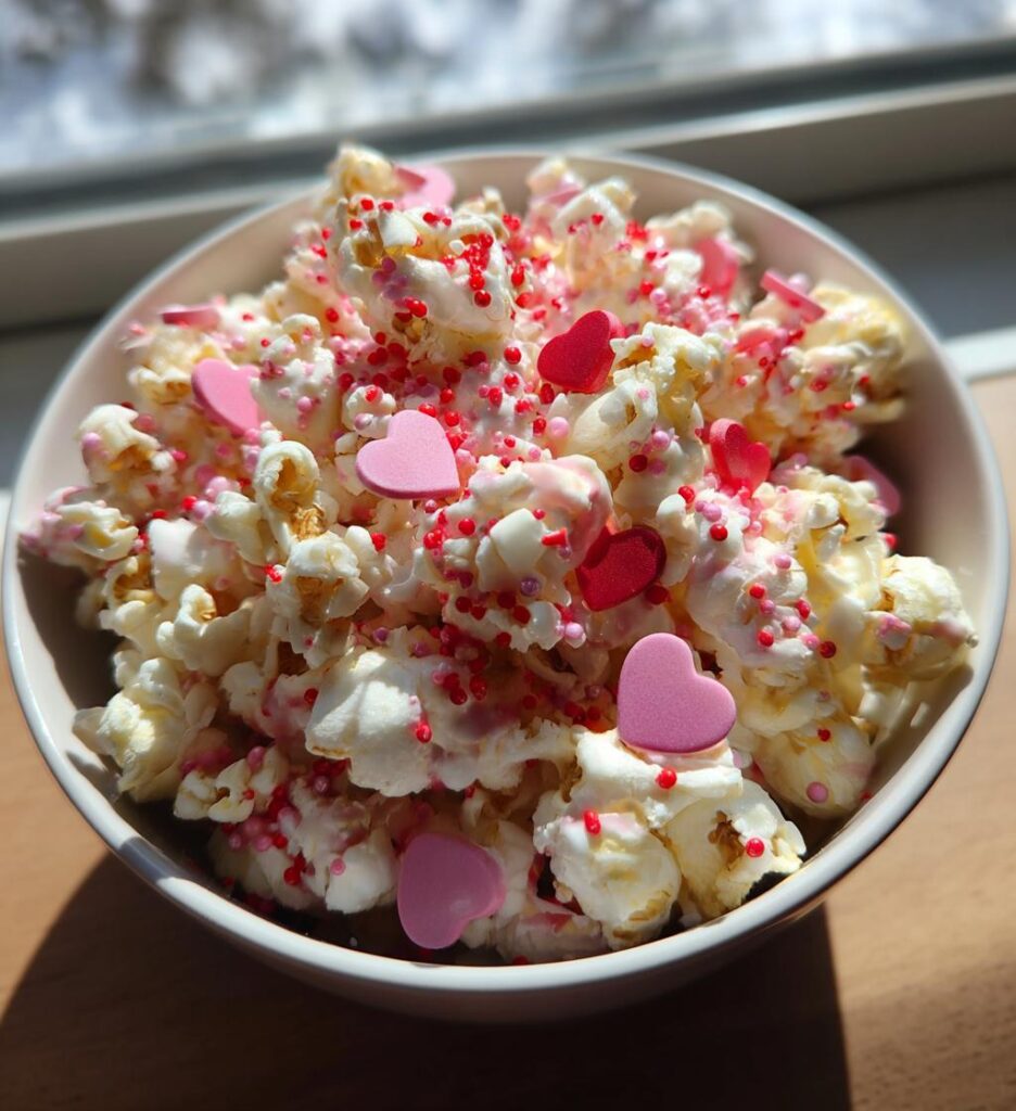 valentines day popcorn